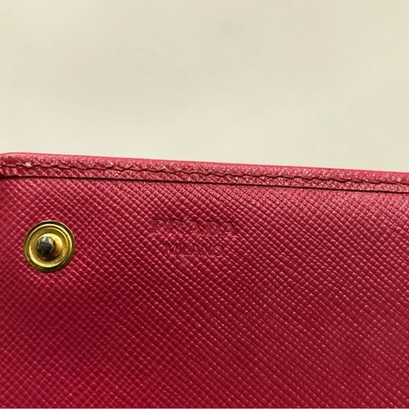 Prada Pink Saffiano Leather Bag - Picture 12 of 15